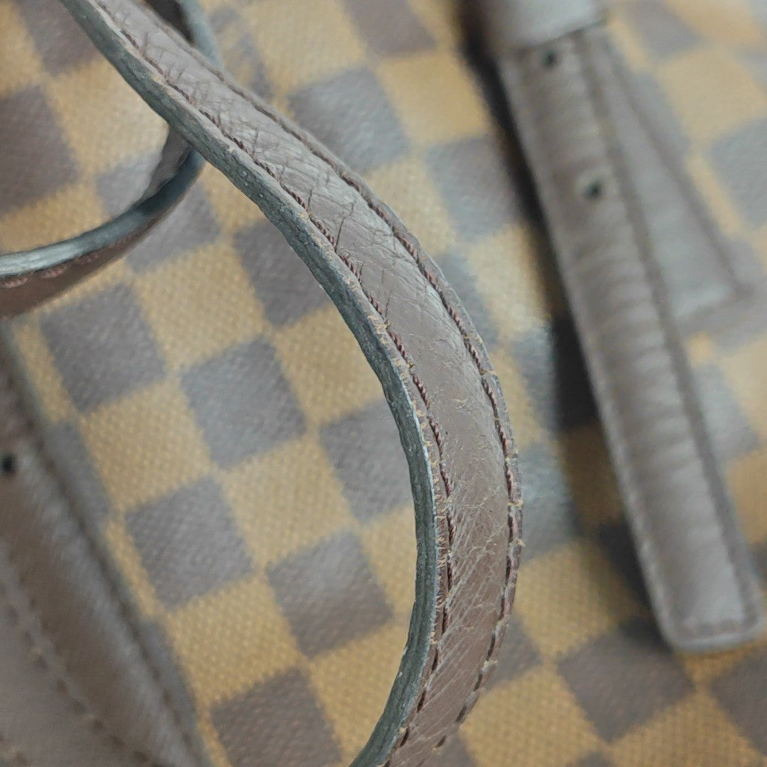 BUCKET PM Damier Ebene Coated Canvas Brown