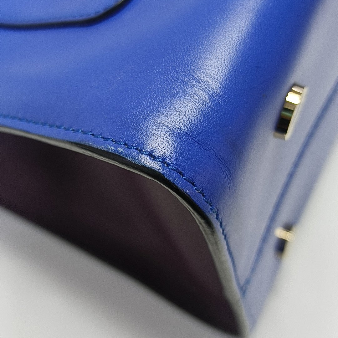 SERPENTI SCAGLIE Calfskin Blue
