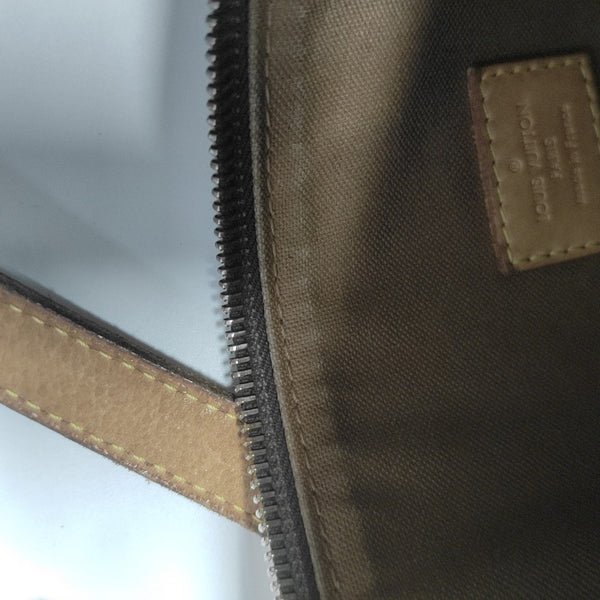 ODEON Monogram Coated Canvas Brown