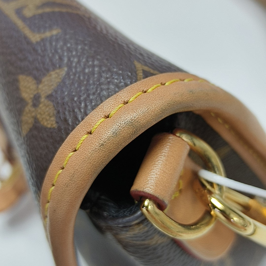 DIANE Monogram Coated Canvas Brown