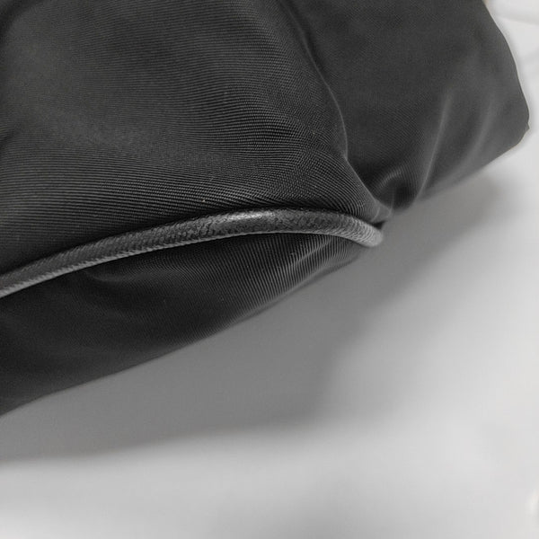 Nylon Shoulder Bag Black