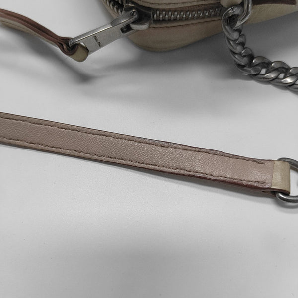 Matelassé Quilted Calfskin Beige