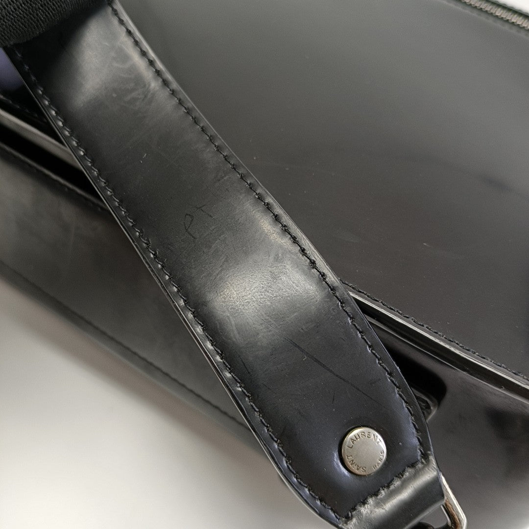 SCHOOLBAG Calfskin Black