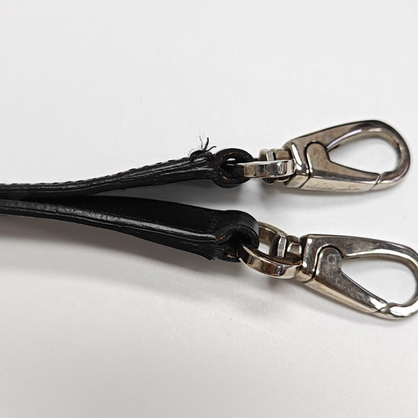 Calfskin Shoulder Bag Black