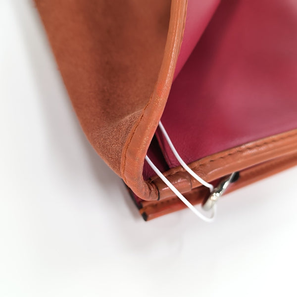Calfskin Shoulder Bag Red
