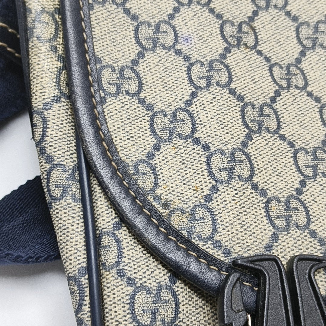 GG Supreme Monogram Coated Canvas Beige