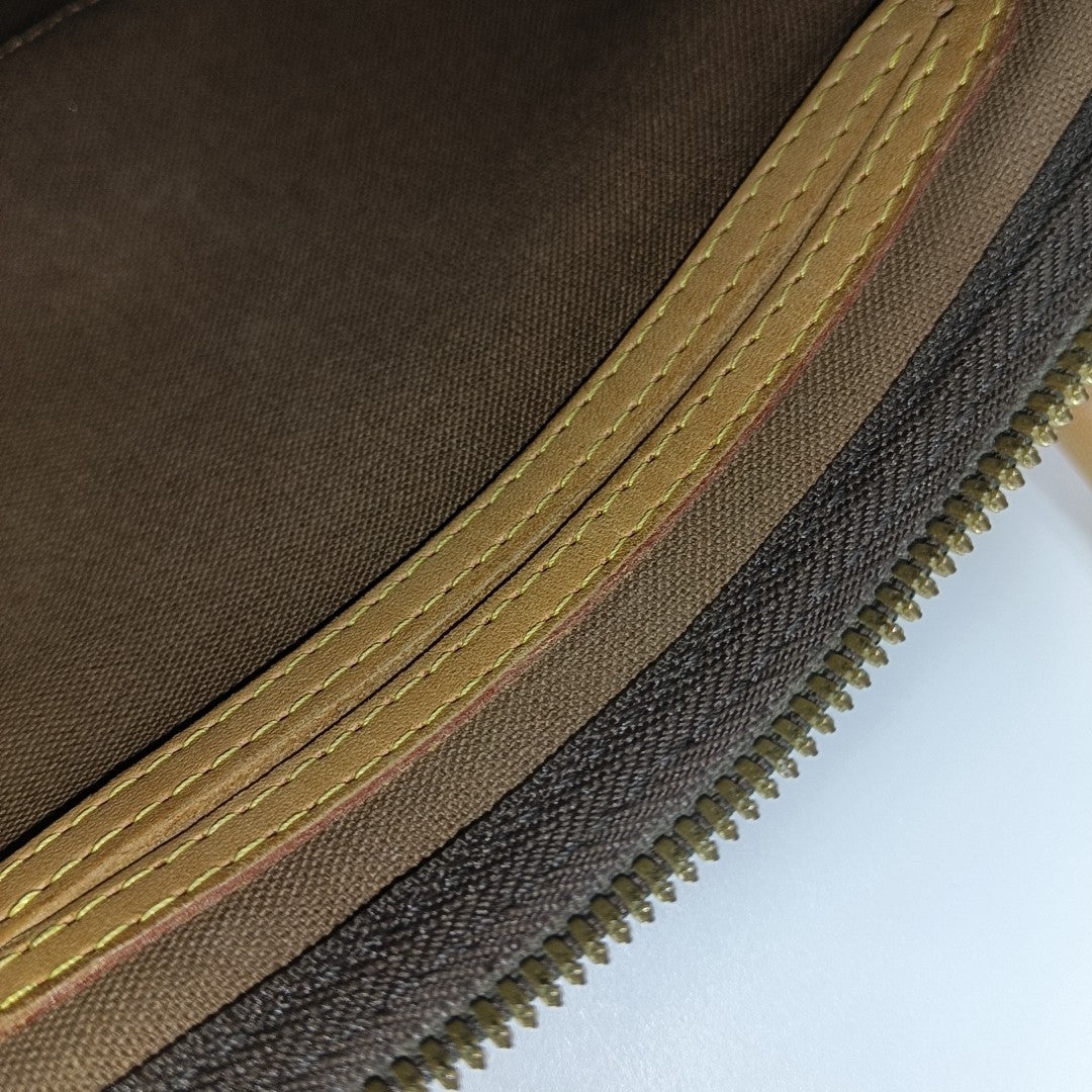 SPEEDY 30 Monogram Coated Canvas Brown