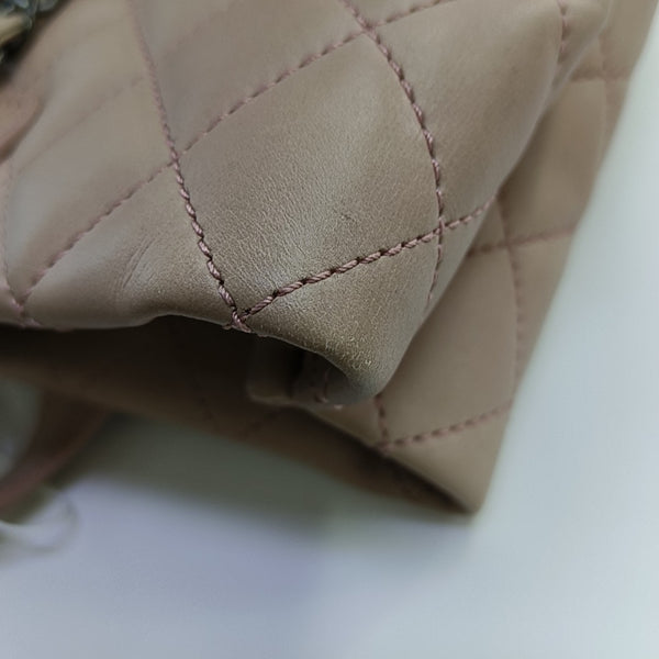 SHIVA Quilted Calfskin Pink