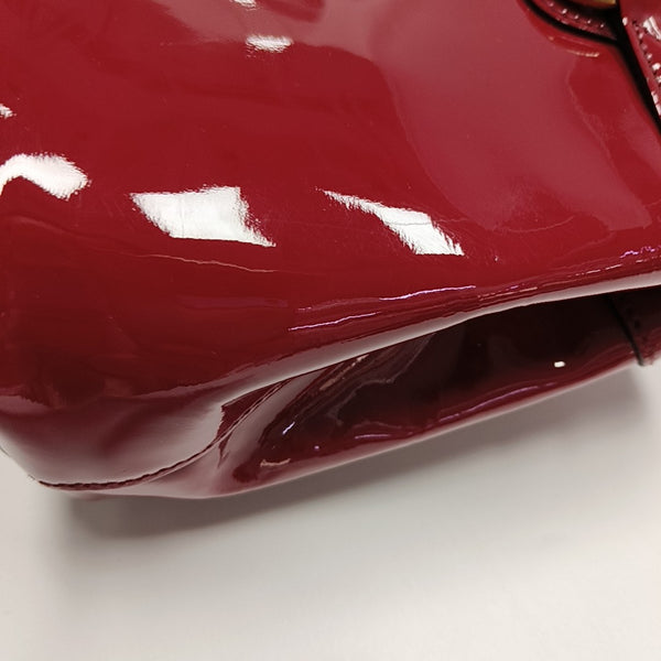 Bright Bit Patent Leather Red