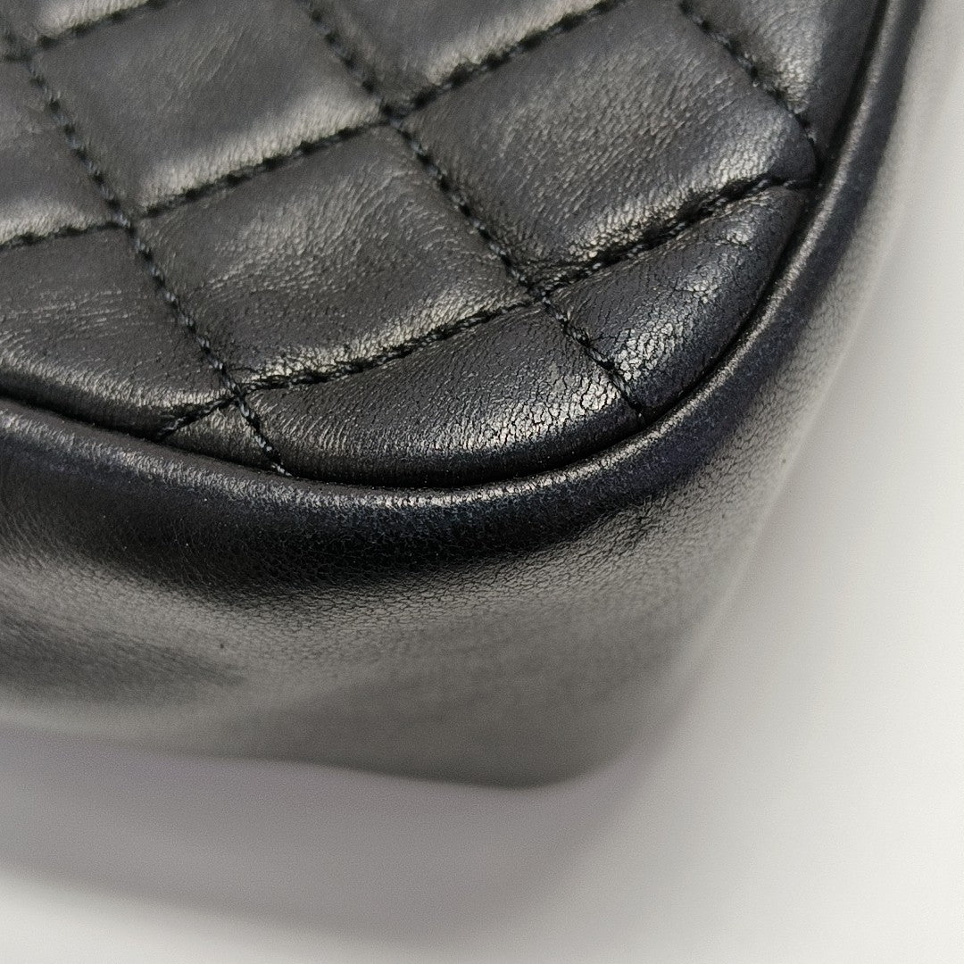 Westminster Medium Quilted Lambskin Black