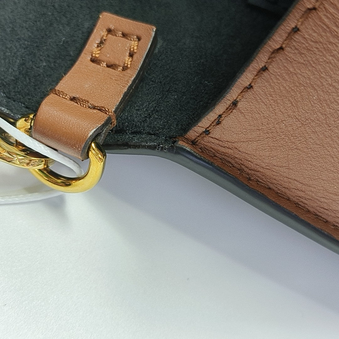 DAUPHINE WOC Monogram Coated Canvas Brown