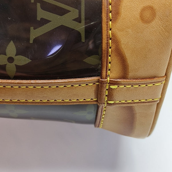SAC AMBRE PM Monogram Plastic Brown