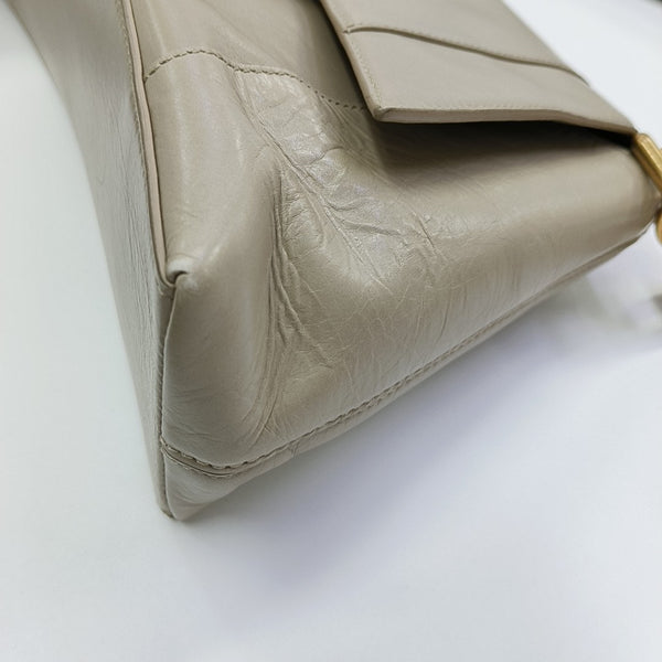 Downtown Small Calfskin Beige