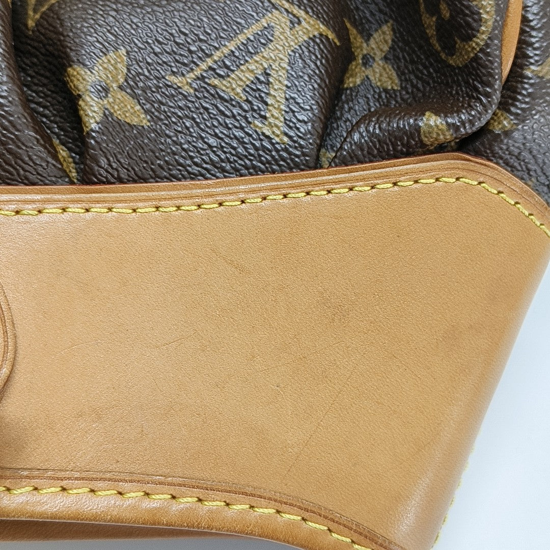 VINTAGE BOETIE PM Monogram Coated Canvas Brown