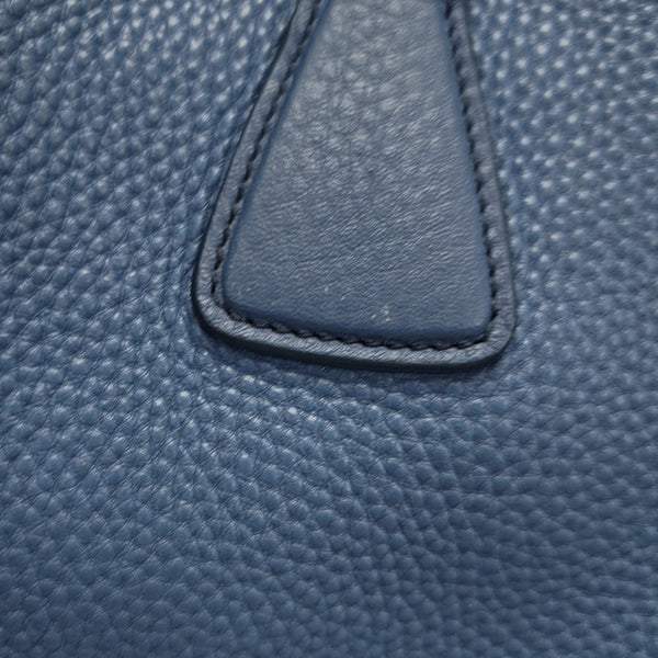 Calfskin Tote Bag Blue