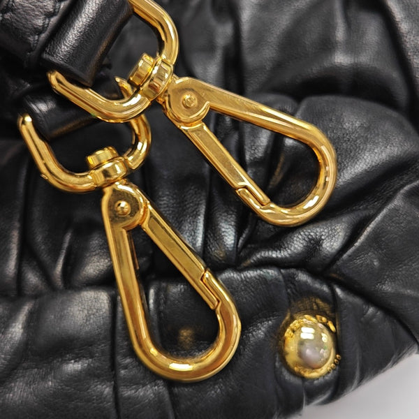 Gaufre Calfskin Black