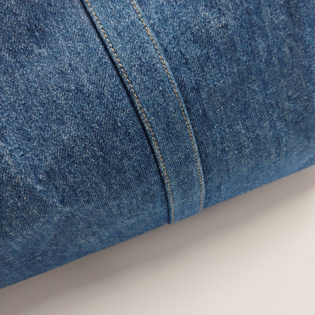 Denim Shoulder Bag Blue