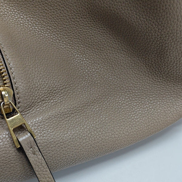Hammock Small Calfskin Beige