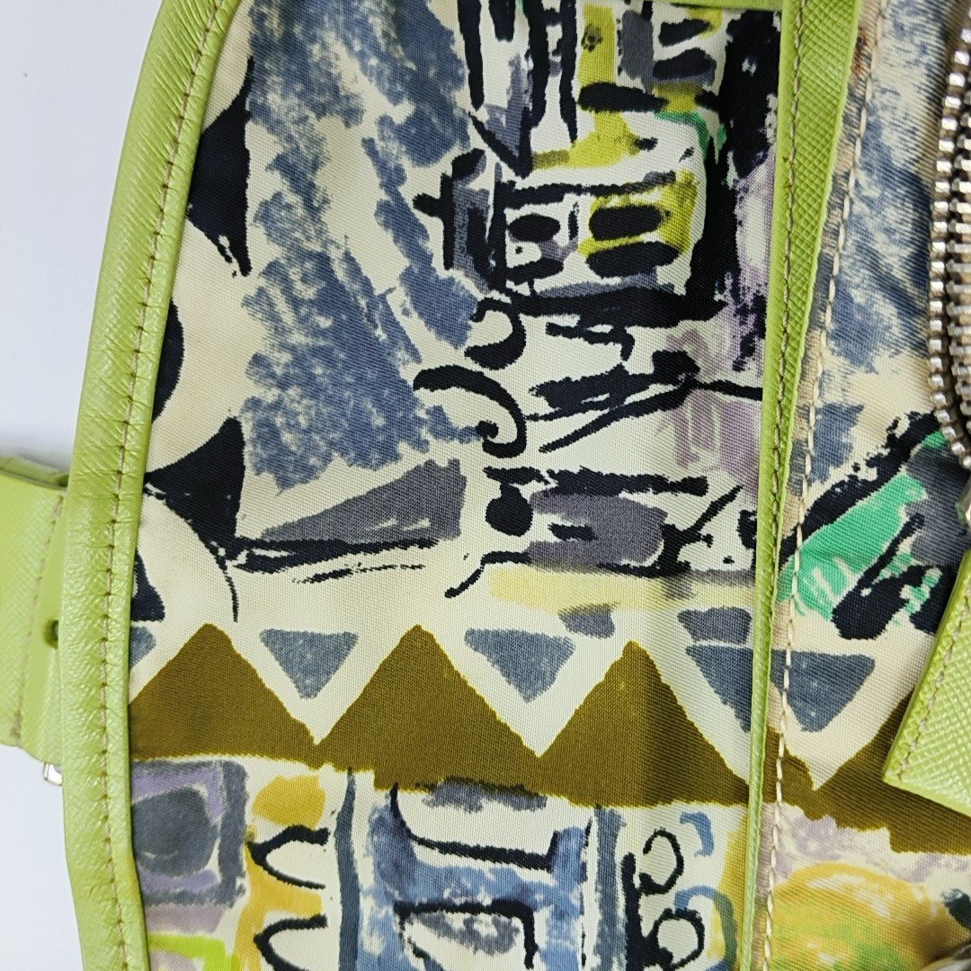 Nylon Shoulder Bag Multicolor