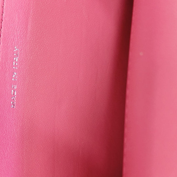 WOC Quilted Lambskin Pink