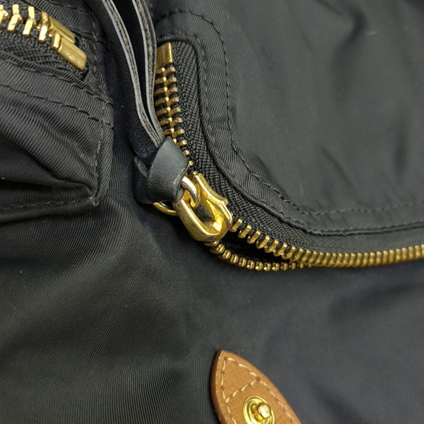 The Rucksack Medium Nylon Black