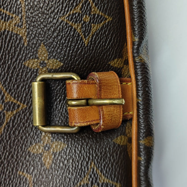 SAUMUR Monogram Coated Canvas Brown