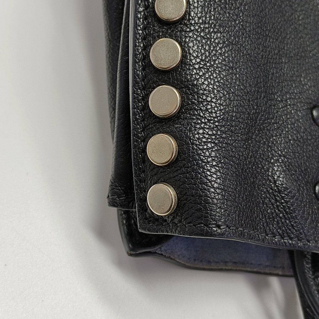 Etiquette Calfskin Black