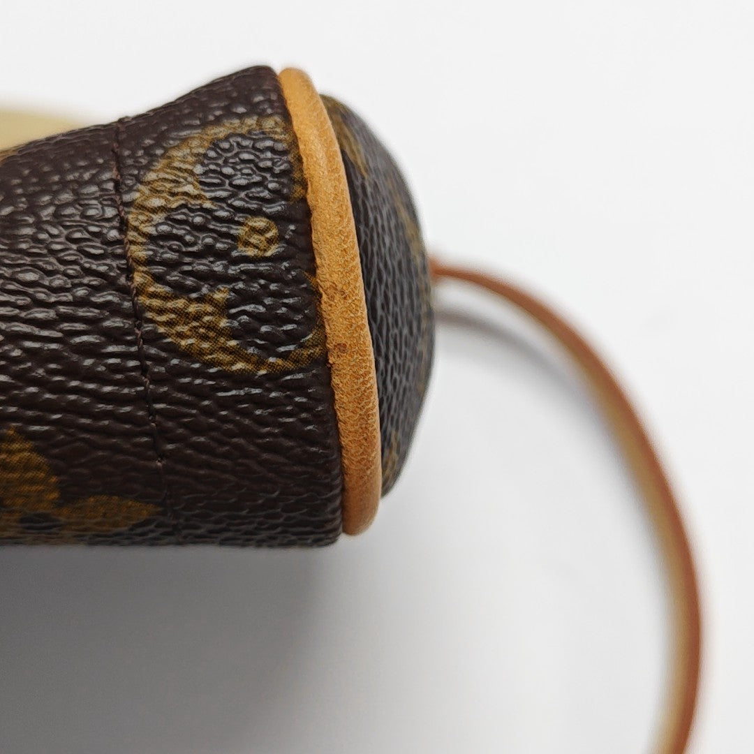 BEVERLY MM Monogram Coated Canvas Brown