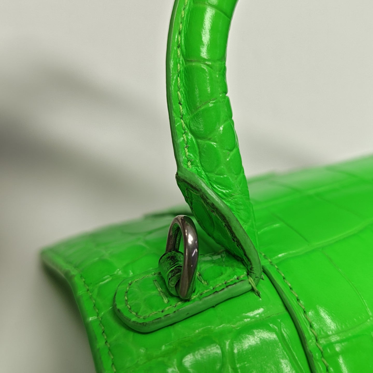 Hourglass XS Calfskin Green