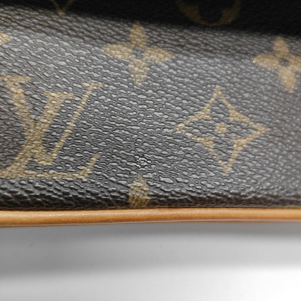 MARELLE Monogram Coated Canvas Brown