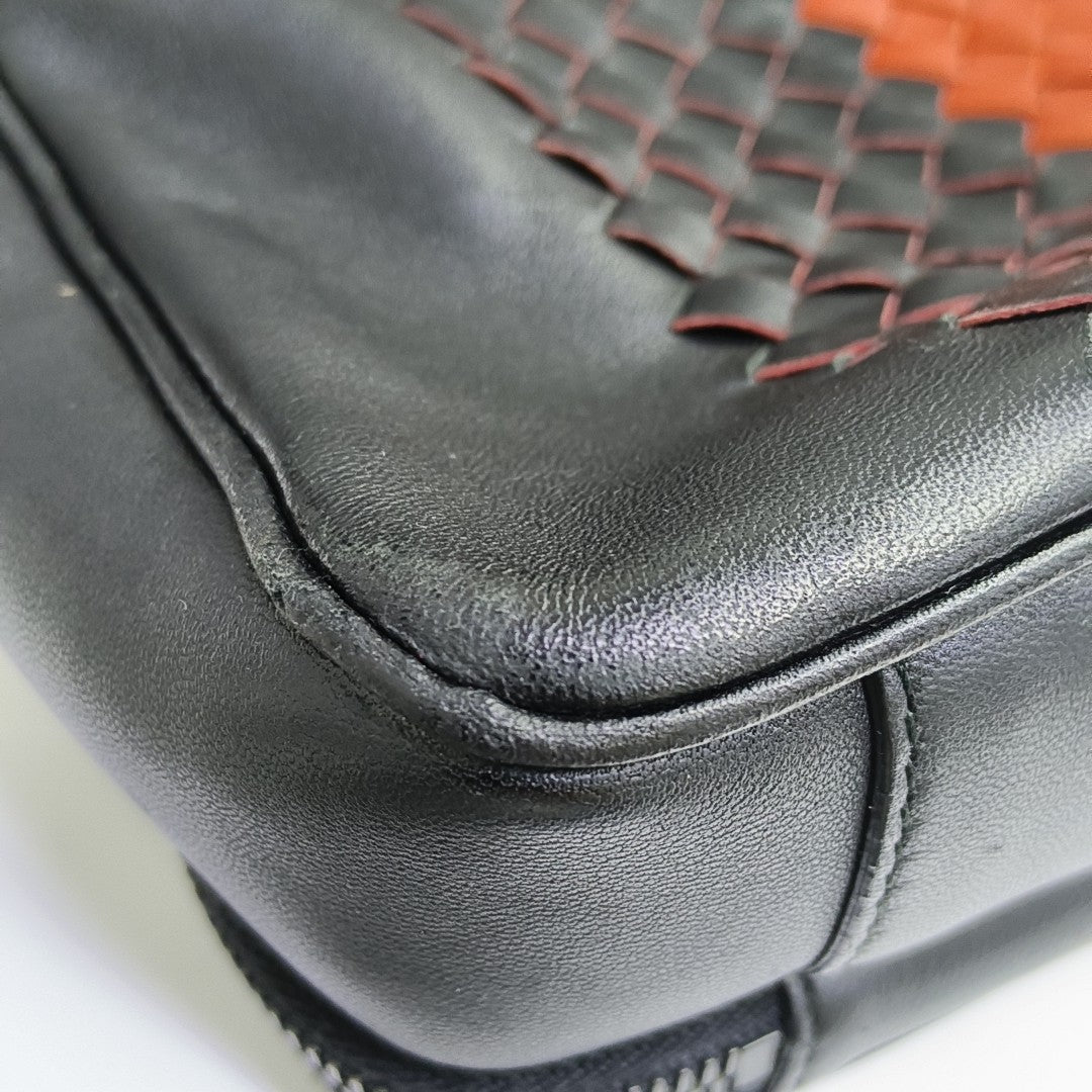 Calfskin Shoulder Bag Black