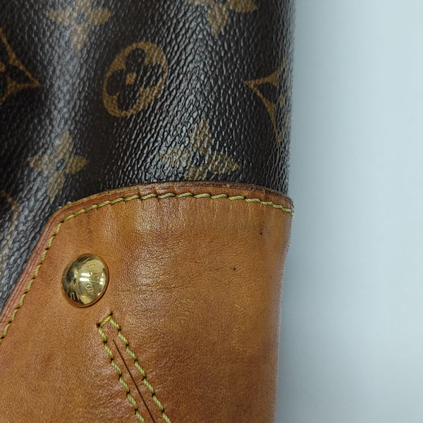 RETIRO GM Monogram Coated Canvas Brown