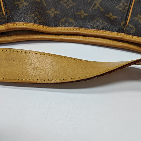GALLIERA GM Monogram Coated Canvas Brown