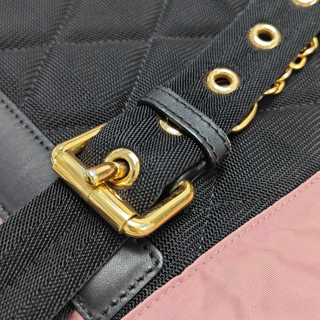 The Rucksack Medium Nylon Beige
