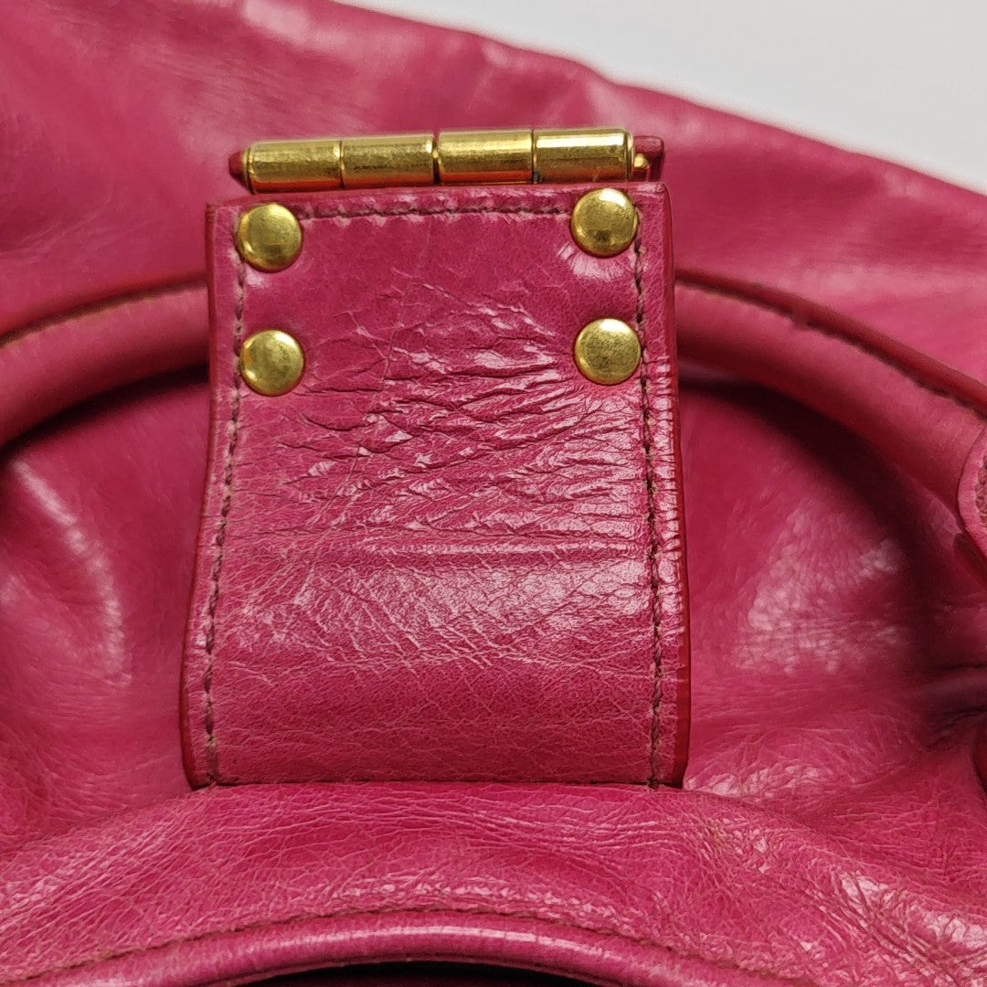 Miu Coffer Calfskin Red