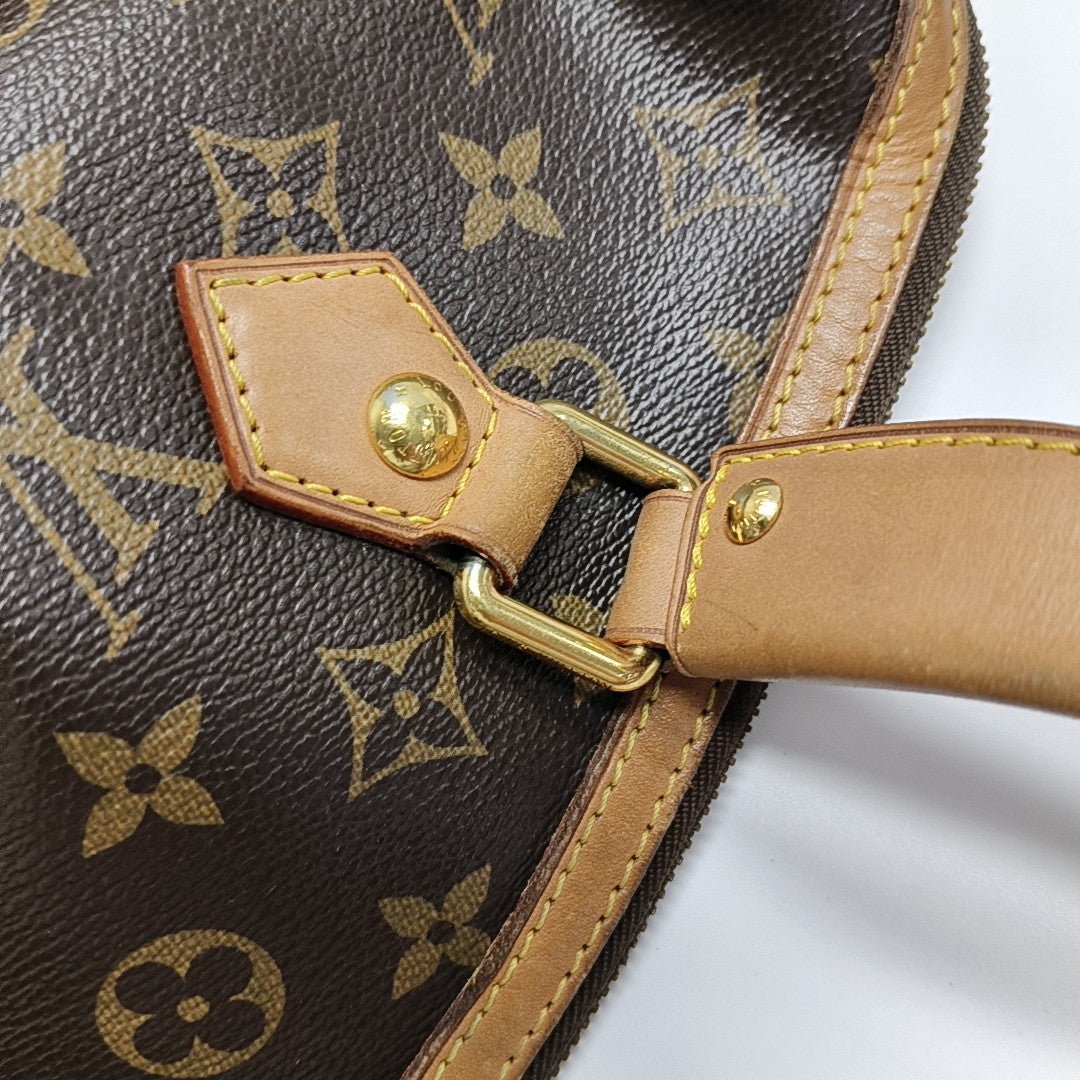 RETIRO NM Monogram Coated Canvas Brown
