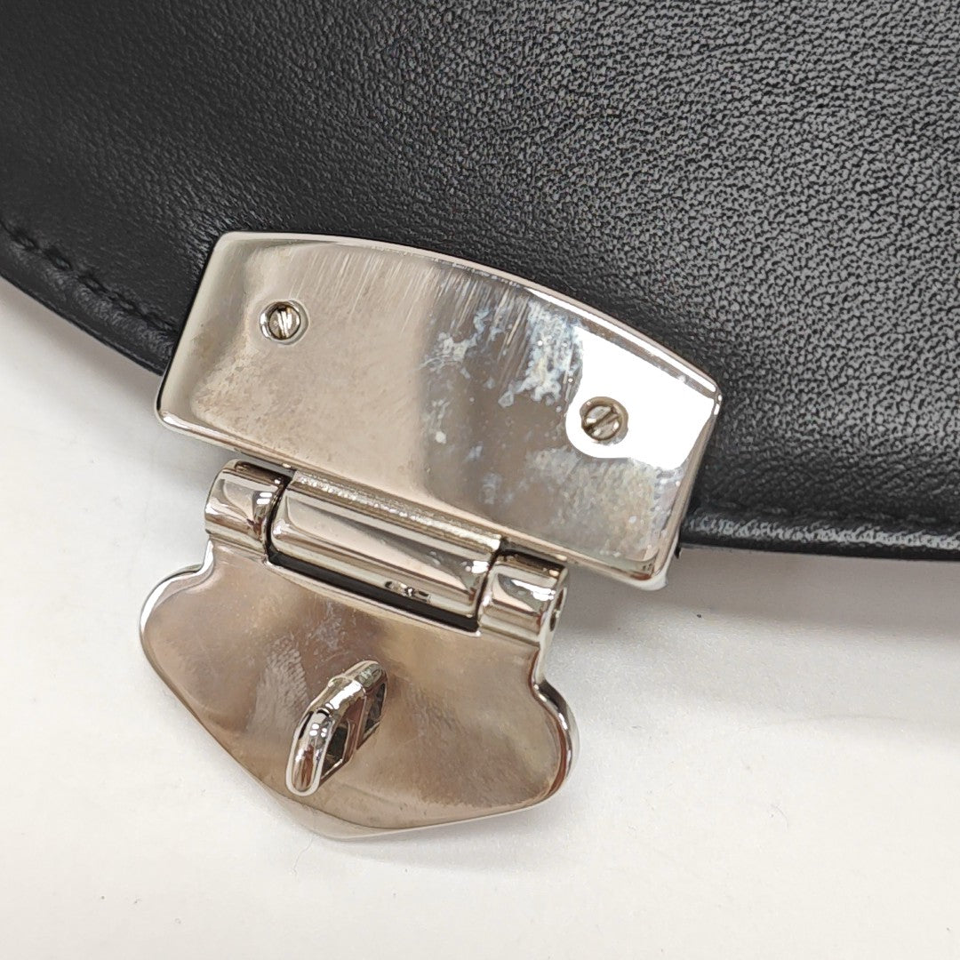 Lambskin Shoulder Bag Black