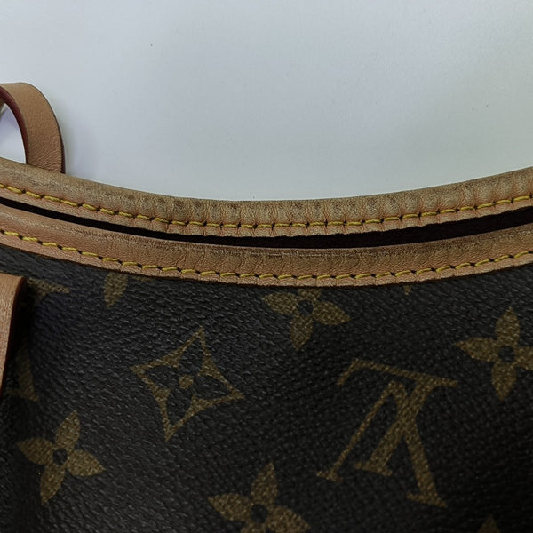 CARRYALL MM Monogram Coated Canvas Brown