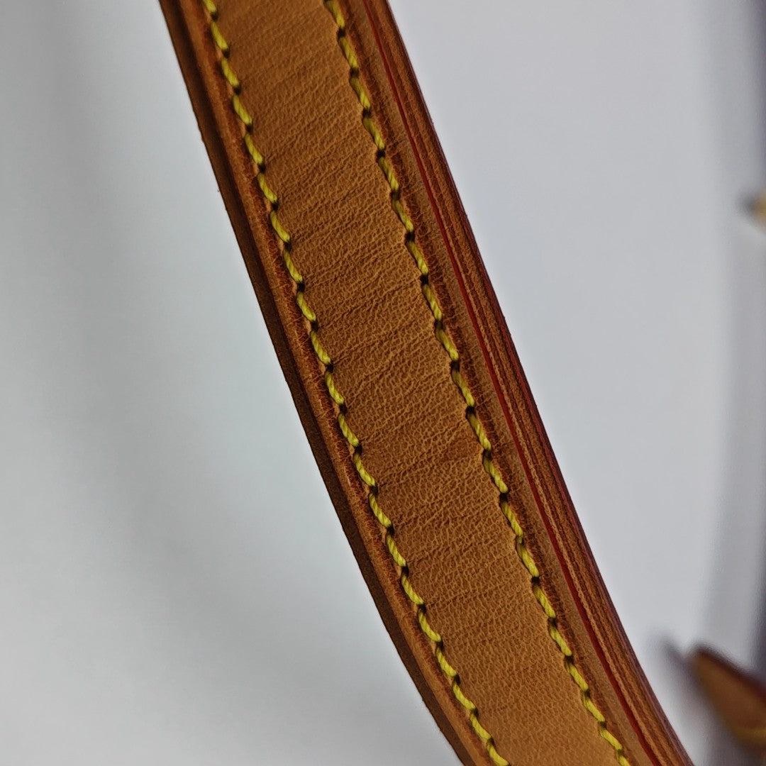 LV × TM ELIZA Monogram Coated Canvas White