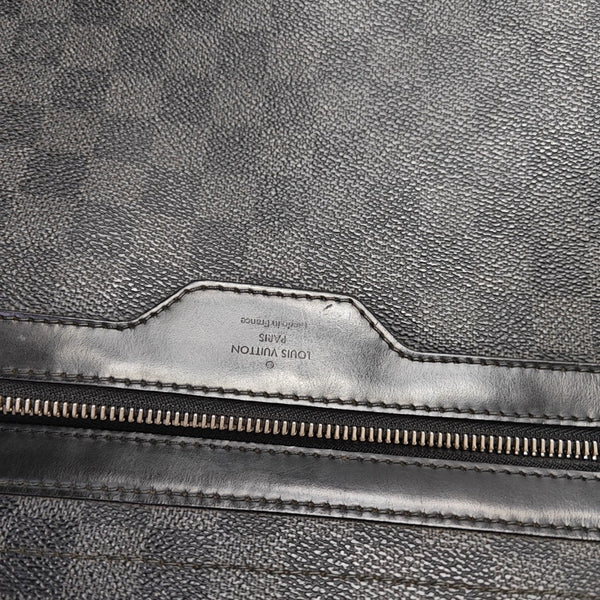 DANIEL MM Damier Graphite Coated Canvas Gray