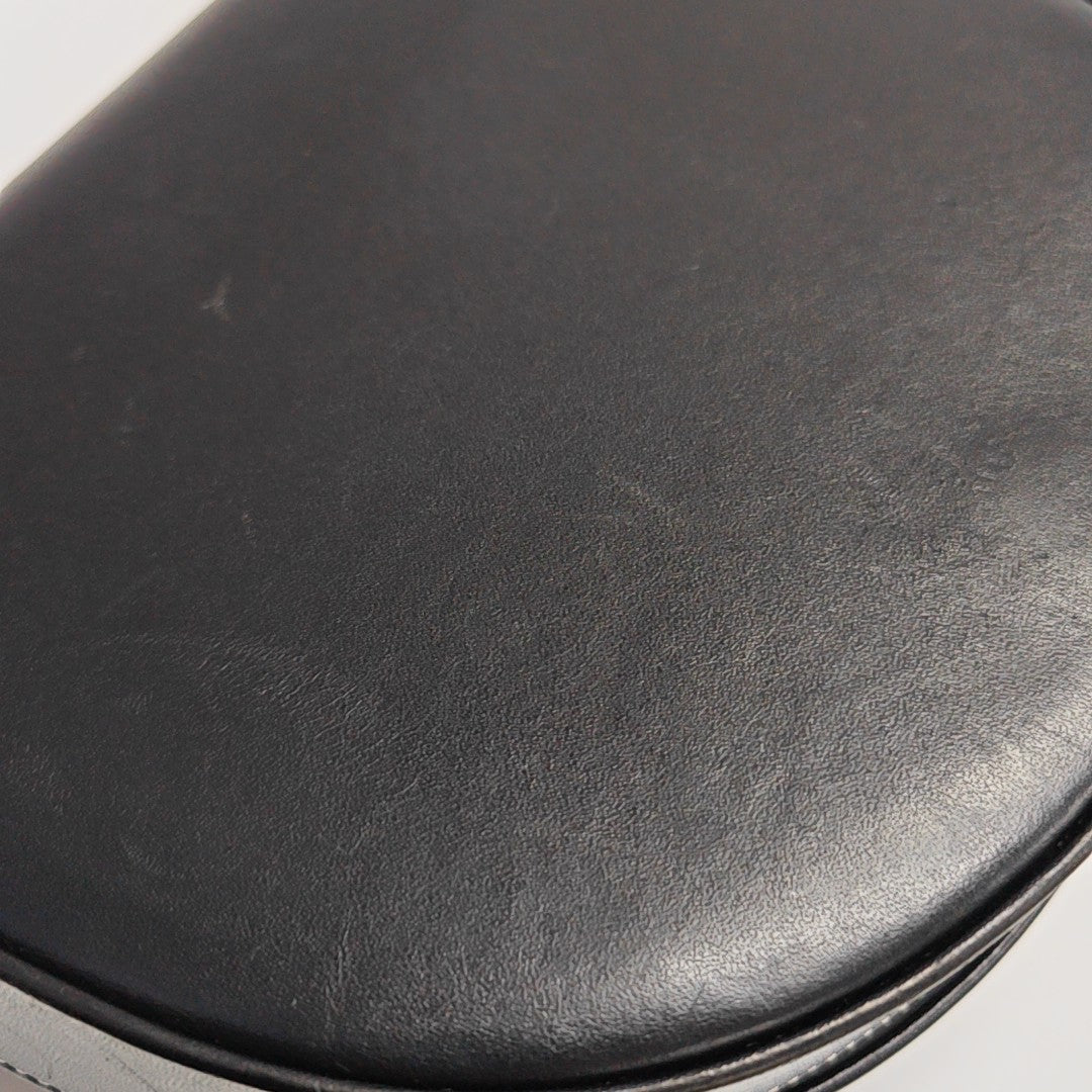 Heel Calfskin Black