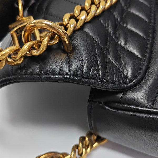 NEW WAVE MM Quilted Calfskin Black