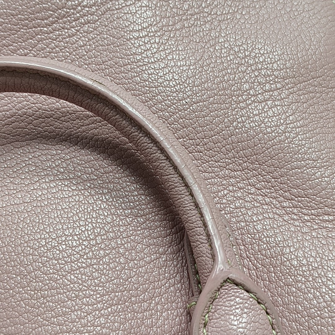 Calfskin Tote Bag Pink