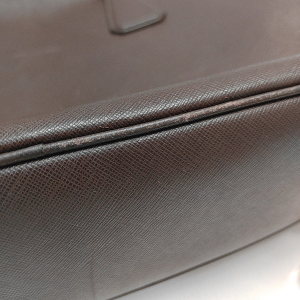Saffiano Calfskin Top Handle Bag Red