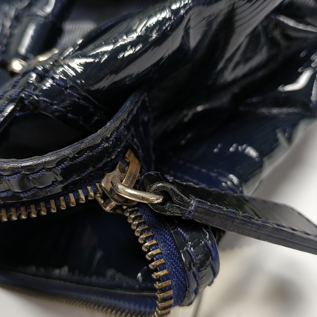 Gladstone Patent Leather Blue