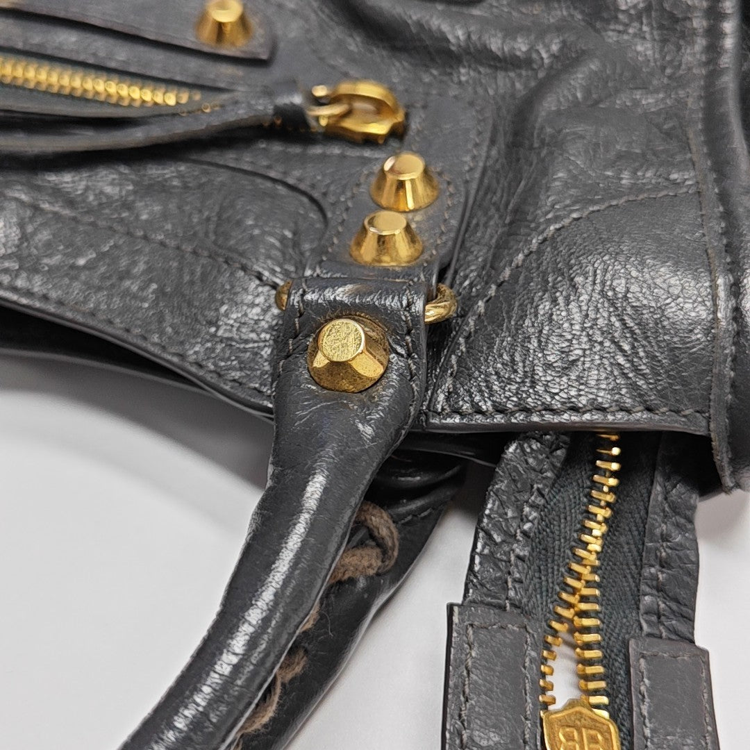 Classic City Mini Lambskin Gray