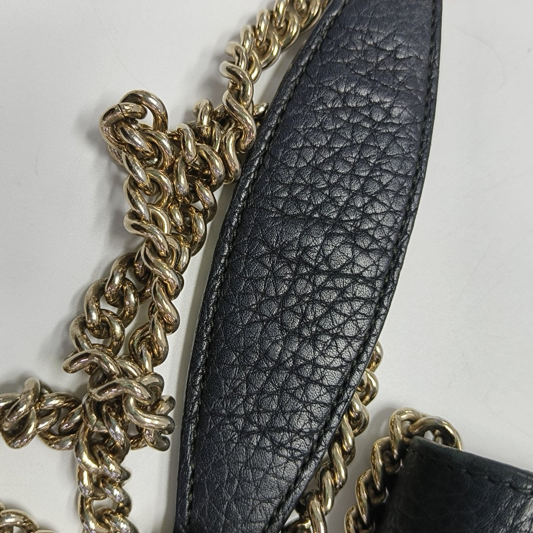 Soho Small Calfskin Black