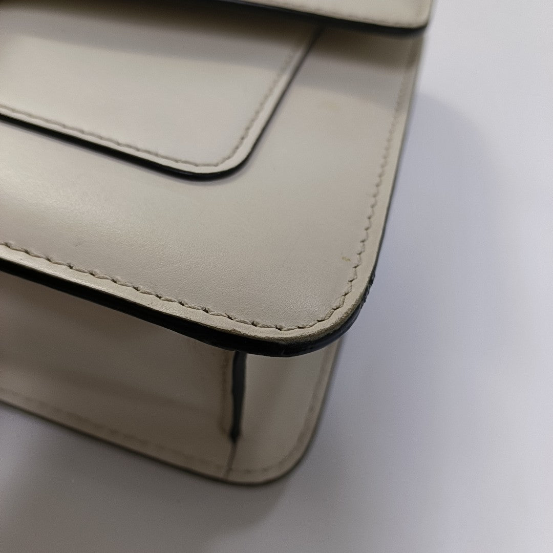 SERPENTI FOREVER Small Calfskin White