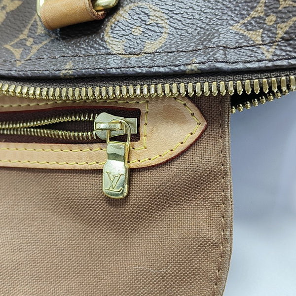 SPEEDY 30 Monogram Coated Canvas Brown