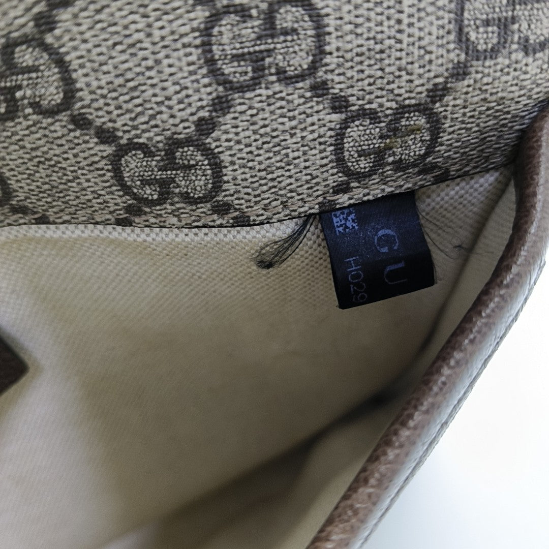 Neo Vintage Monogram Coated Canvas Beige